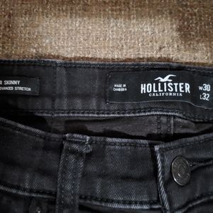 Men's Hollister Black Super Skinny Jeans